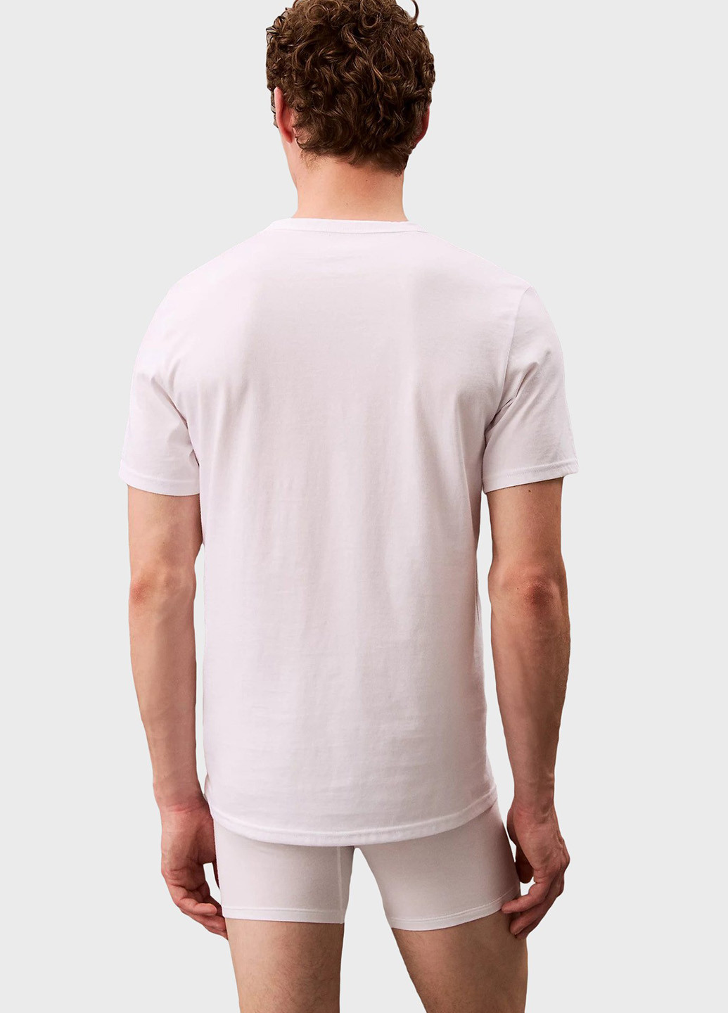 Белая футболка с коротким рукавом Calvin Klein