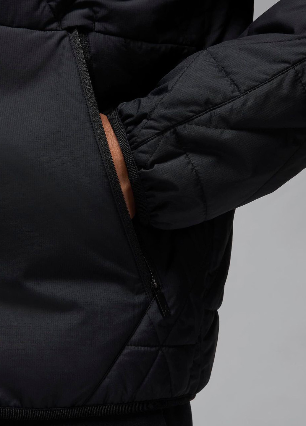 Чорна демісезонна куртка Nike M J TF SPRT STMT MDWT JKT