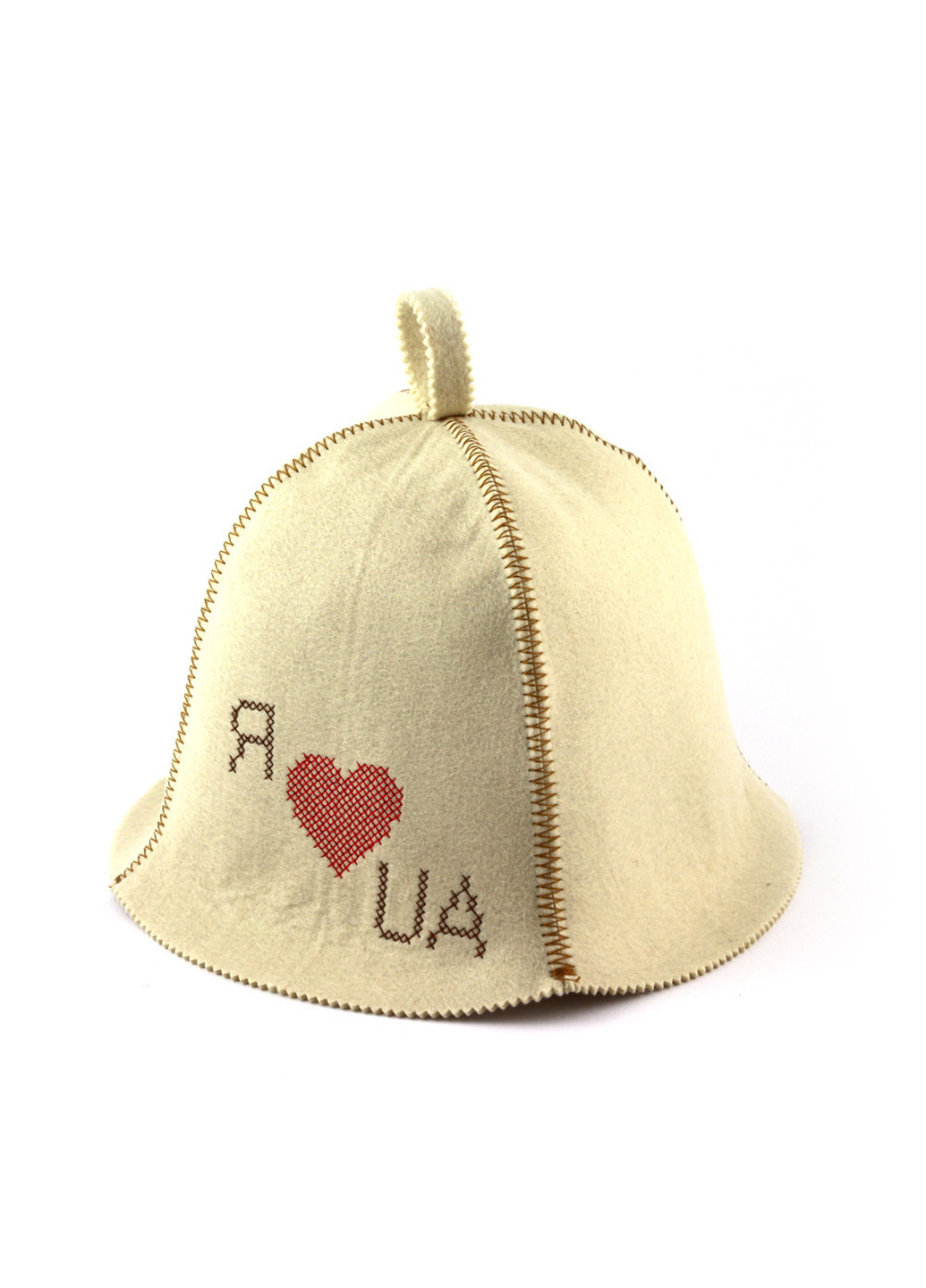 Шапка для сауни "Я люблю Украину" Luxyart (252261759)