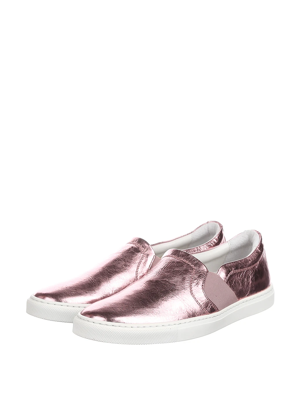 Розовые слипоны Lanvin однотонные