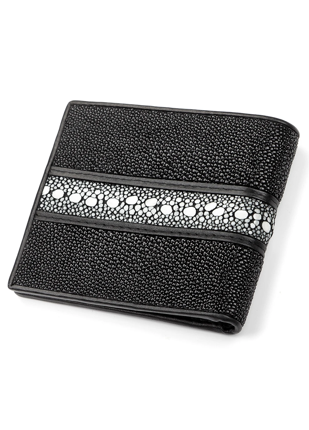 Чоловіче шкіряне портмоне 11х9,5 см Stingray Leather (252133201)