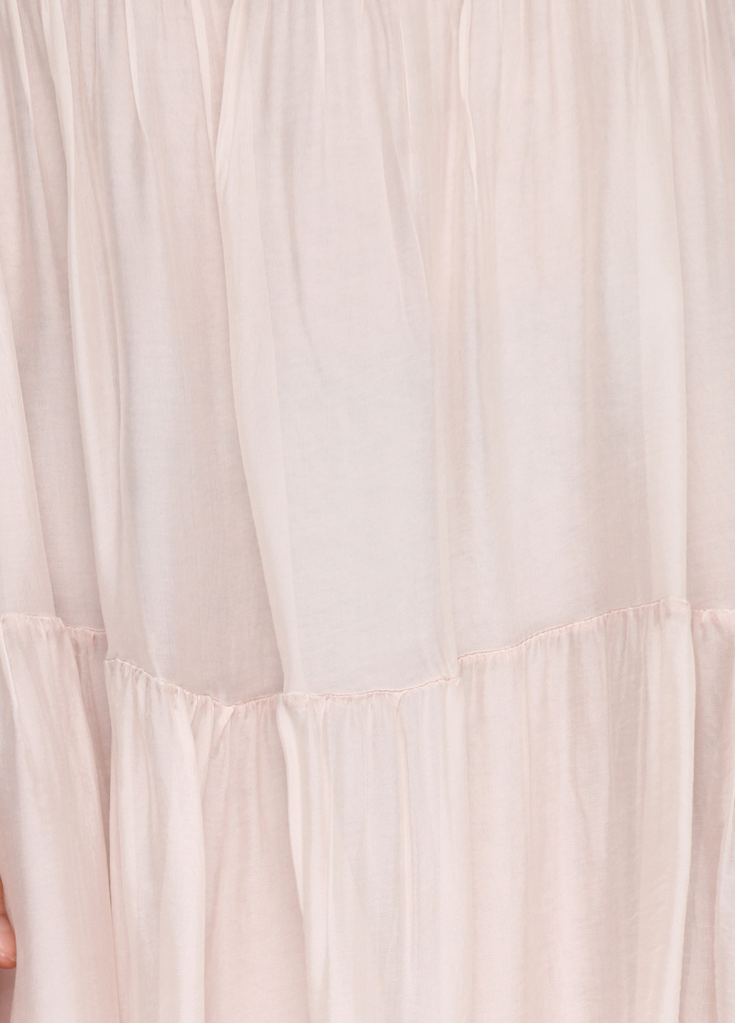 Розовое кэжуал платье Miho's однотонное