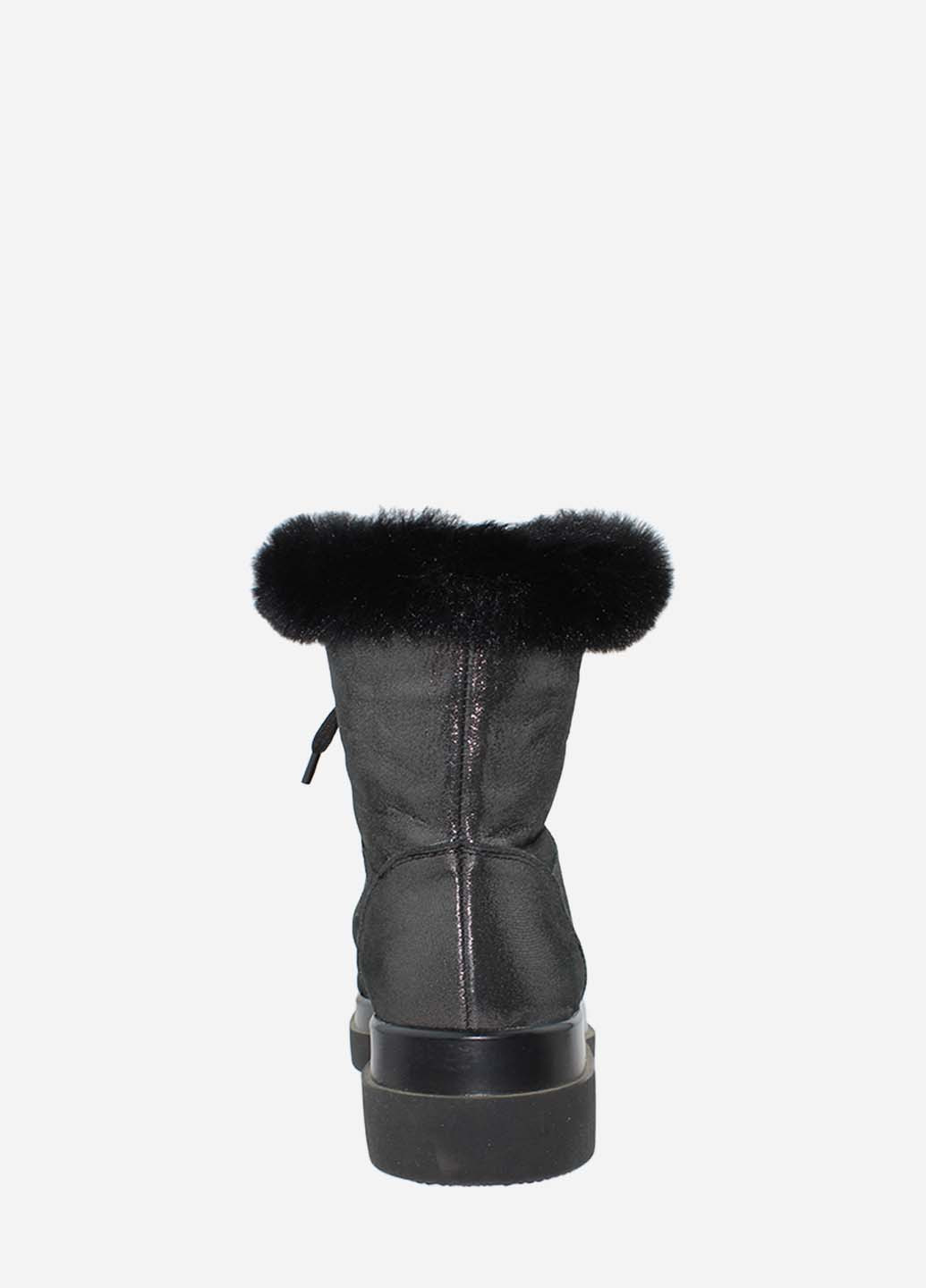 Зимние ботинки re3705 черный Emilio