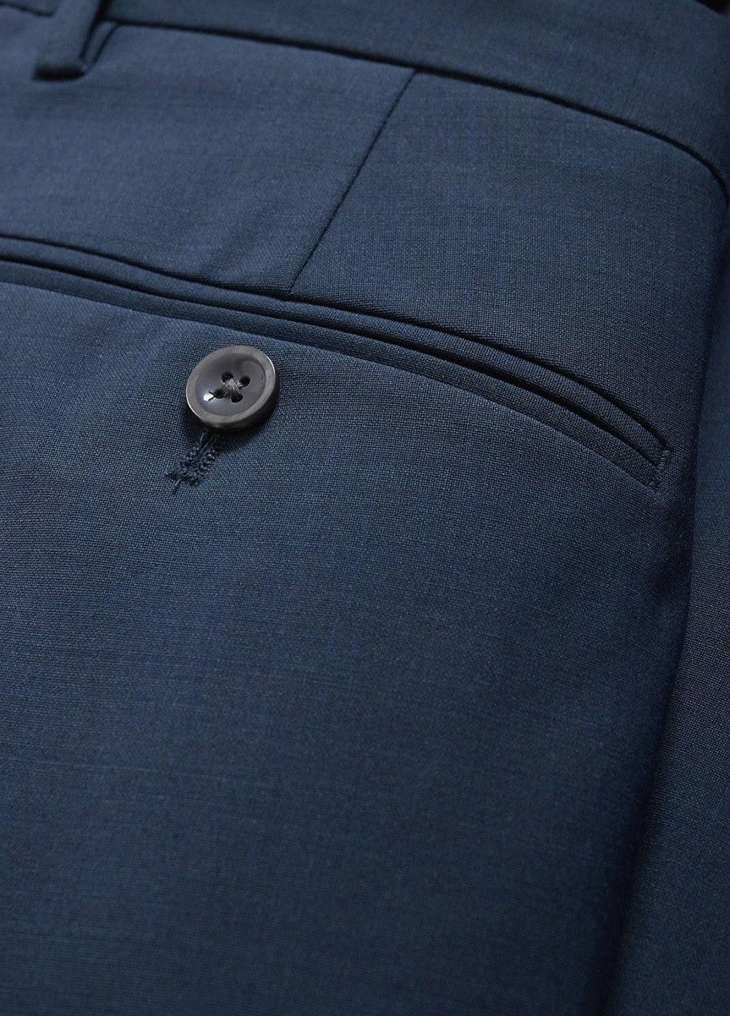 Синие классические демисезонные классические брюки C&A