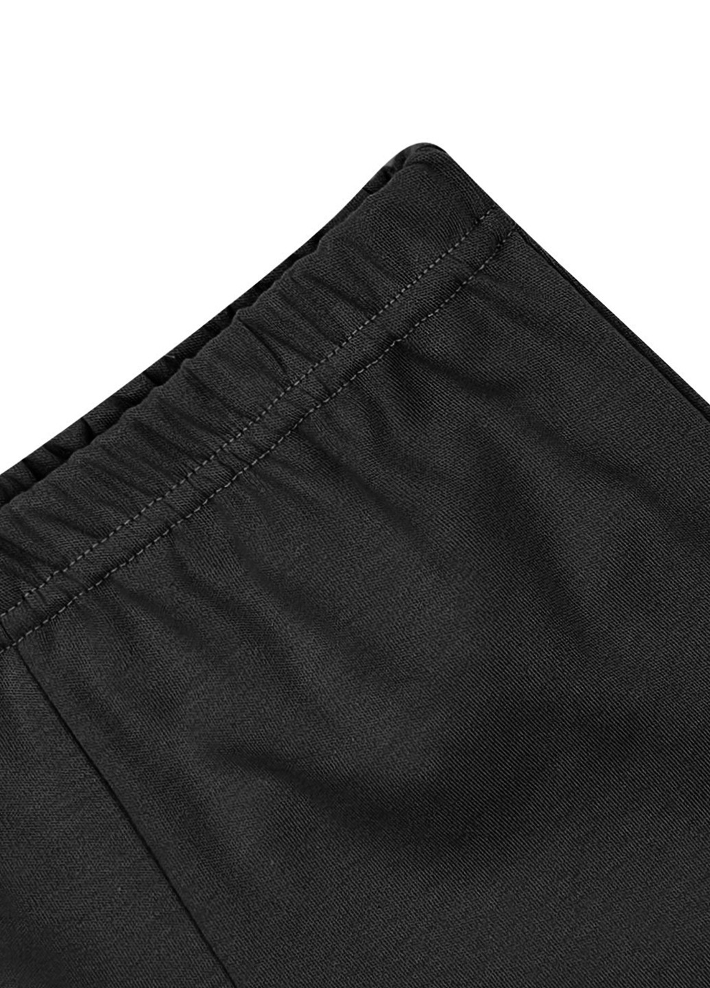 Чорно-біла всесезон піжама (футболка, шорти) футболка + шорти Garnamama