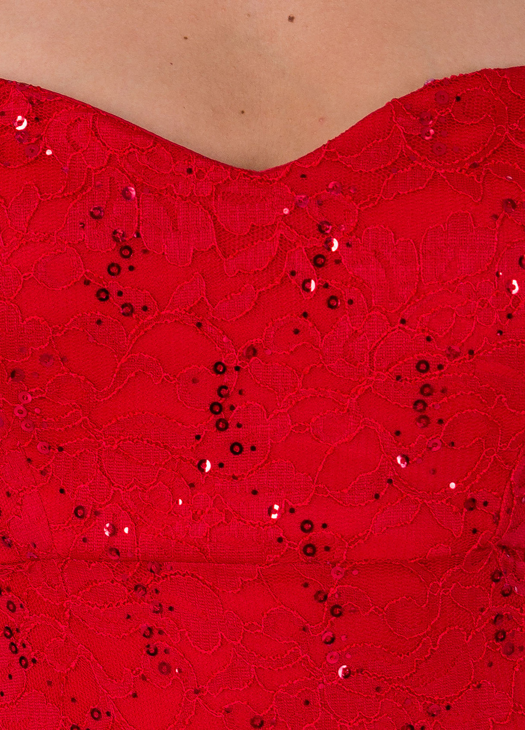 Красное вечернее платье годе Jessica Wright однотонное