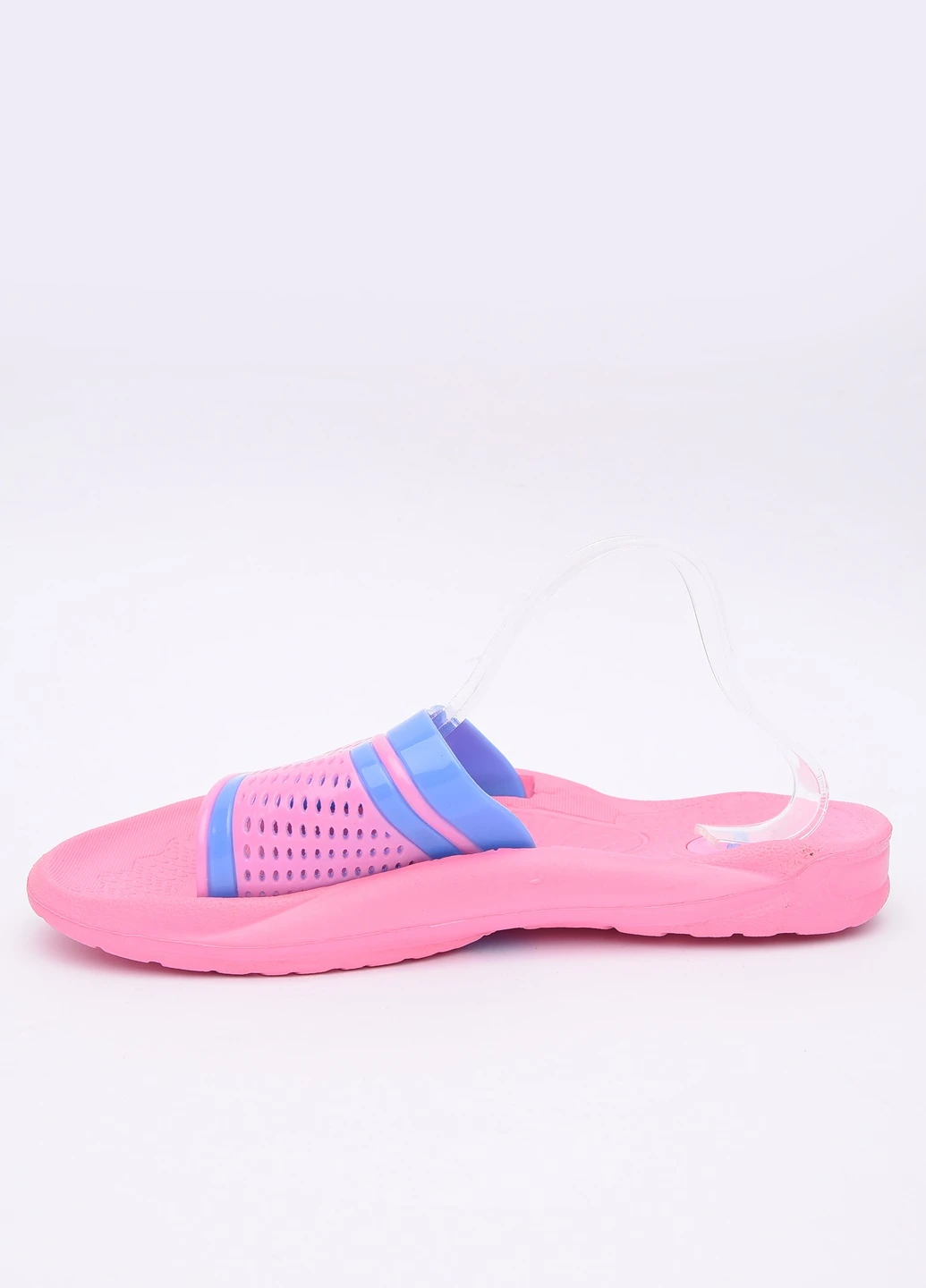 Розовые шлепки Let's Shop