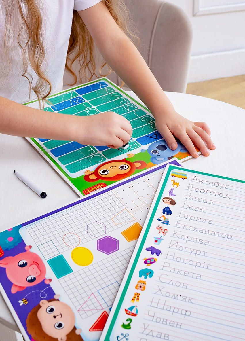 Дошка-тренажер "English" VT5010-28 (укр) Vladi toys (255391285)