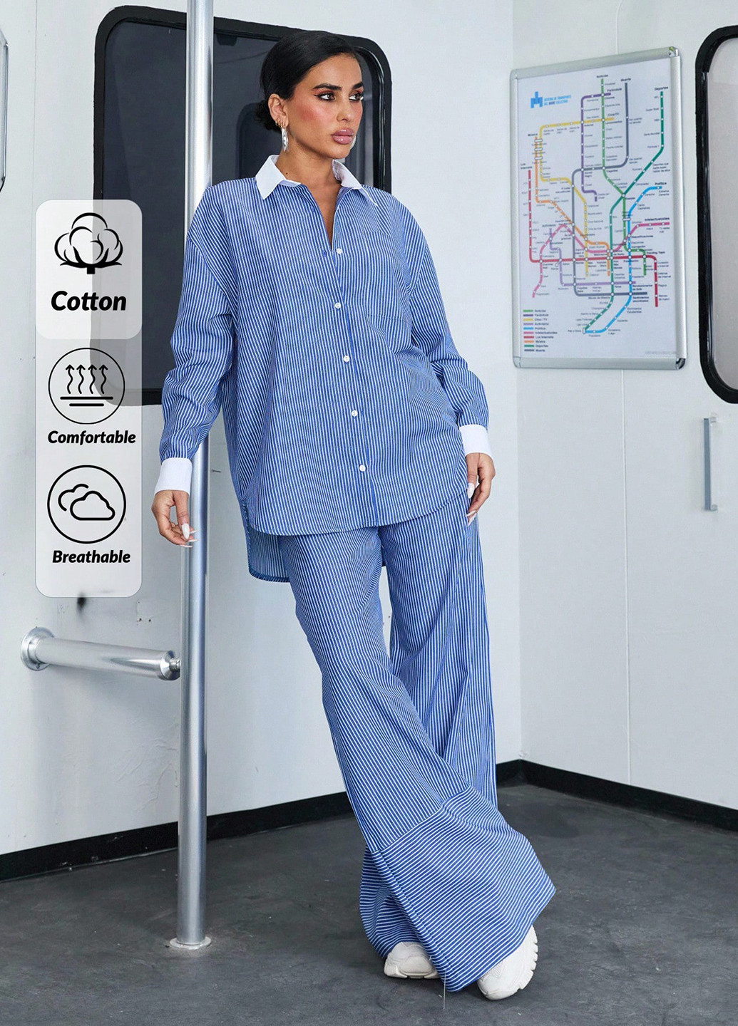 Костюм (блуза, штани) SHEIN (366092489)