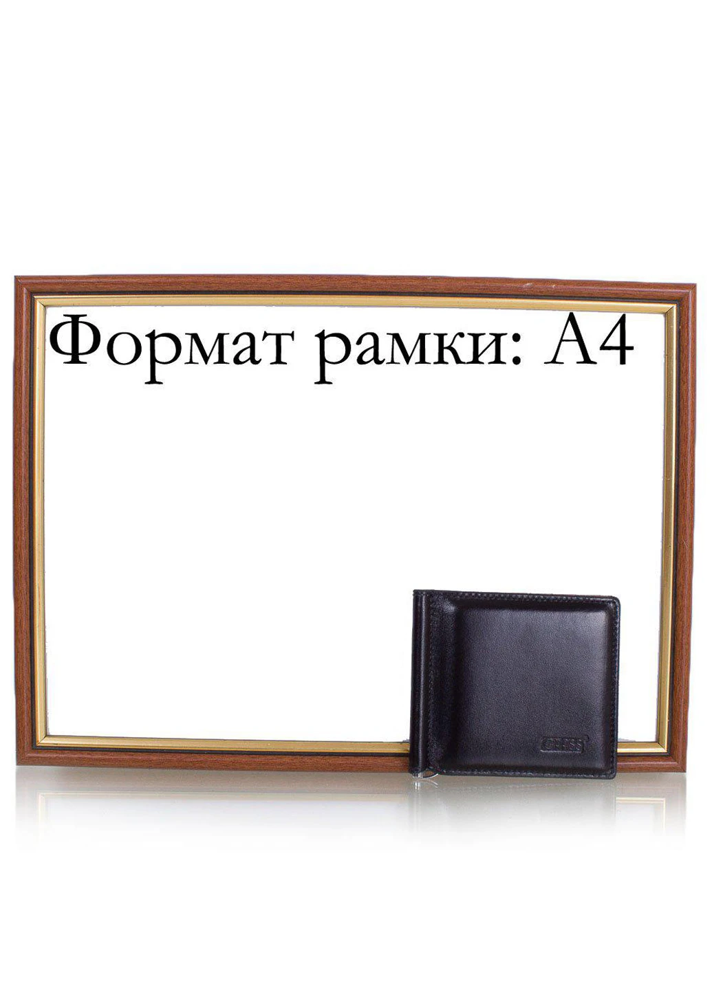 Чоловік шкіряний затиск для купюр 10х8х1 см Grass (195771675)