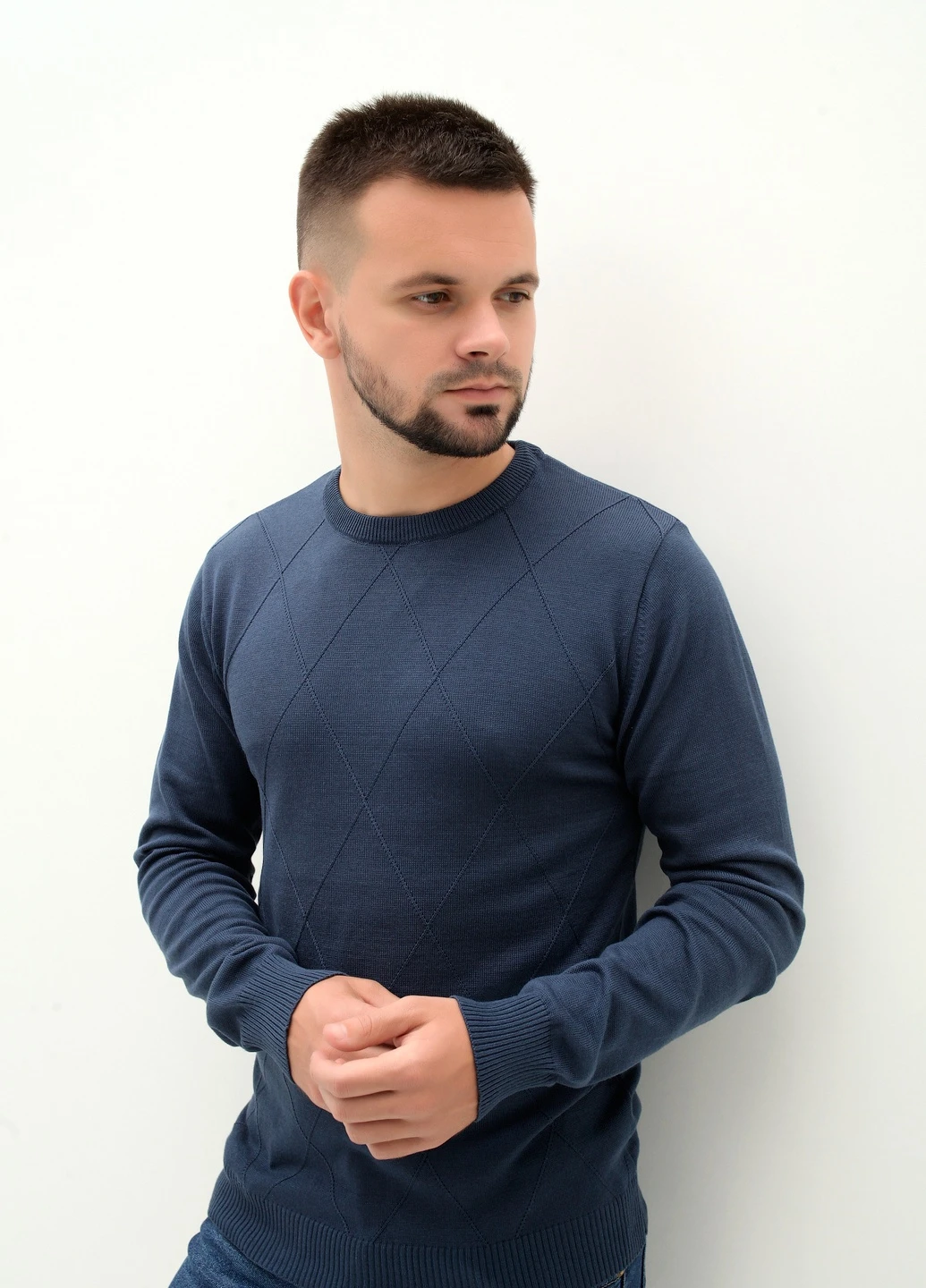 Синій демісезонний джемпер Figo