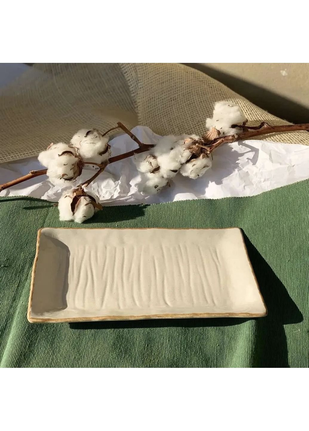 Блюдо для суши и канапе Sand Space Brown loft КЛ-2675 No Brand (253545216)