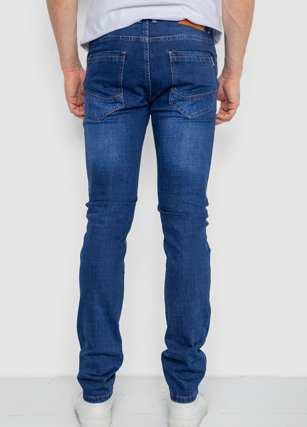 Синие демисезонные регюлар фит джинсы Ager