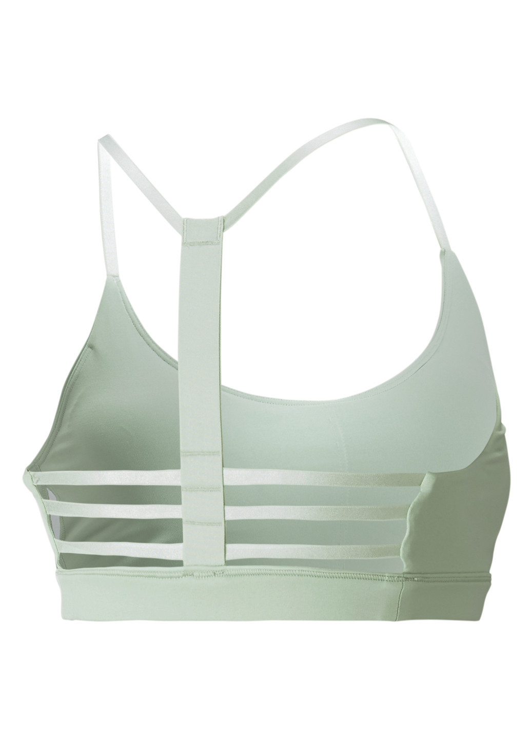 Зелёный бра low impact strappy women's training bra Puma полиэстер, эластан