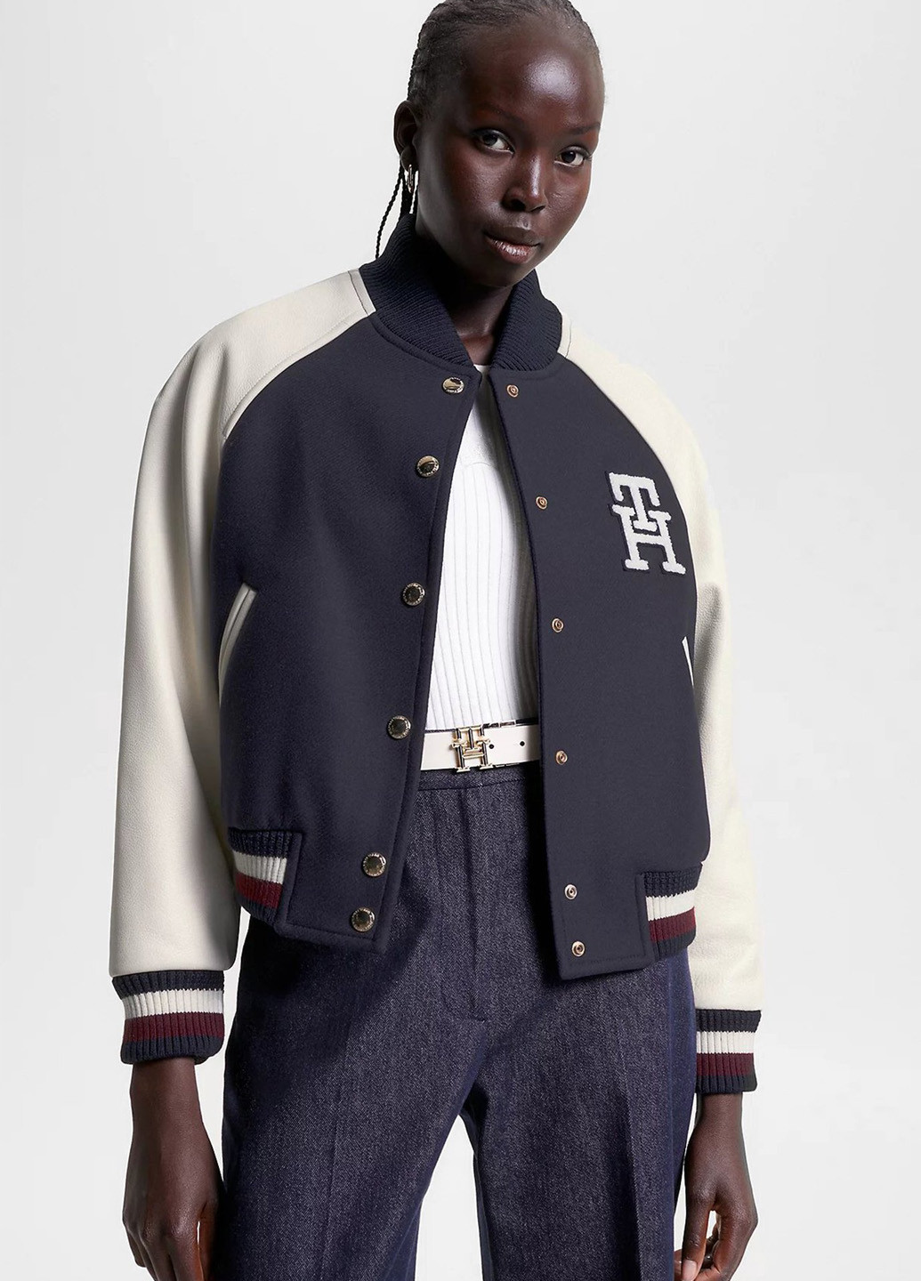 Бомбер Tommy Hilfiger на кнопках (327835930)