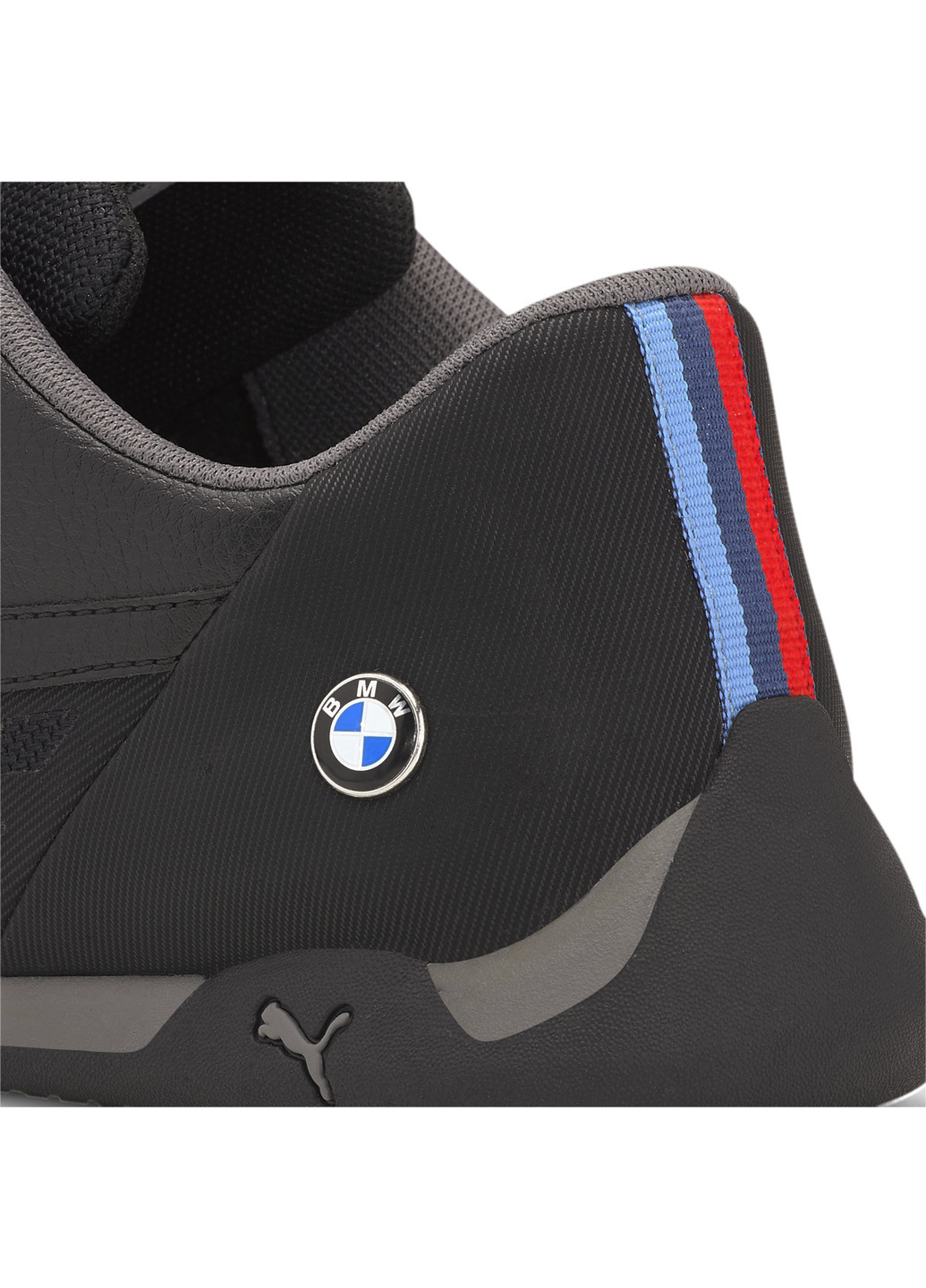 Черные всесезонные кроссовки Puma BMW MMS R-cat