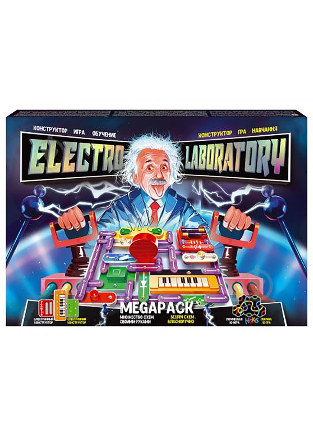 Електронний конструктор "Electro Laboratory. Megapack" ELab-01-04 Danko Toys (255076082)