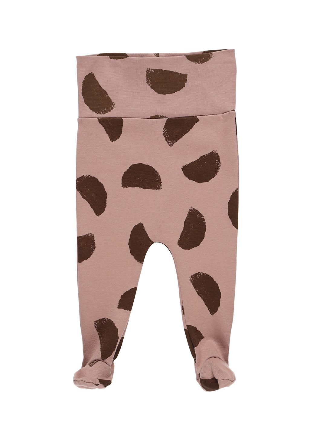 Cos ползунки рисунок розово-коричневый домашний хлопок, трикотаж производство - Португалия