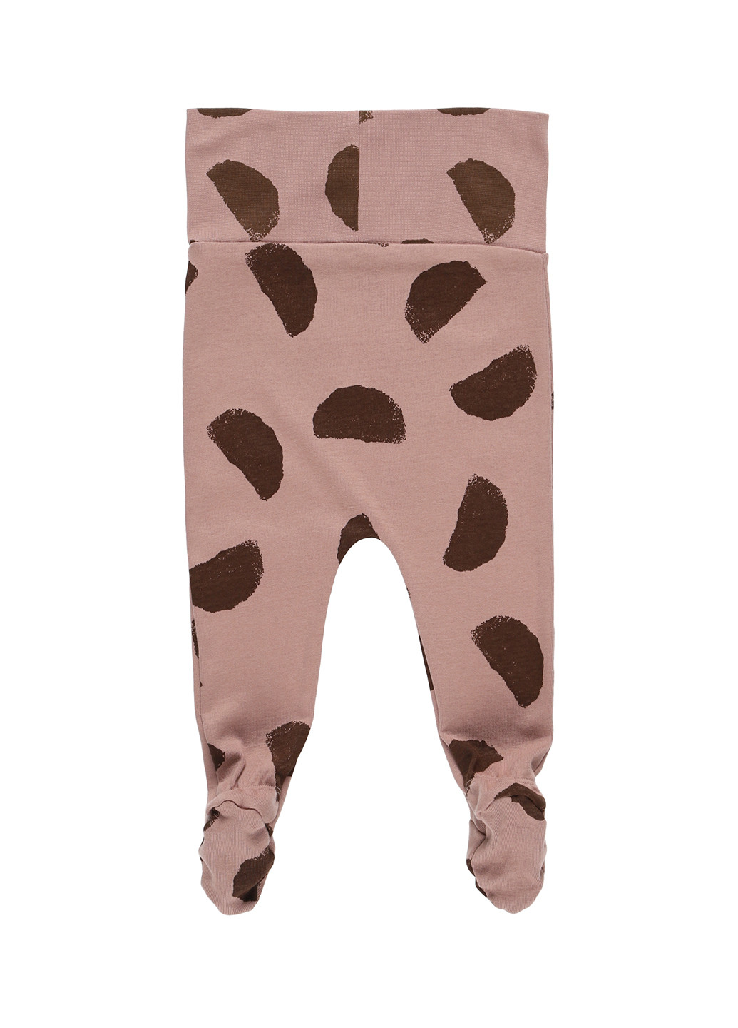 Cos ползунки рисунок розово-коричневый домашний хлопок, трикотаж производство - Португалия