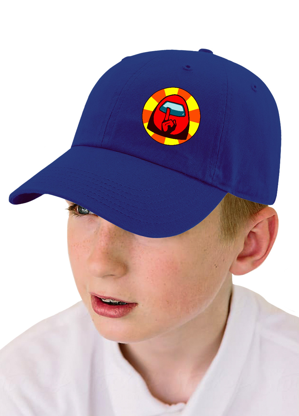 Кепка Амонг Ас Червоний (Among Us Red) (9273-2412) MobiPrint (216961246)