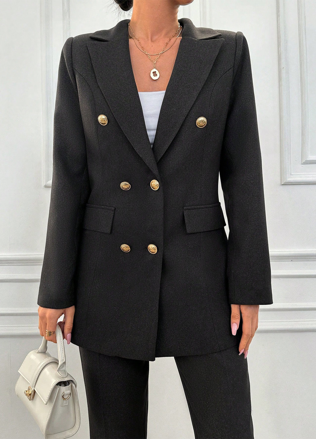 Костюм (жакет, брюки) SHEIN (316503553)