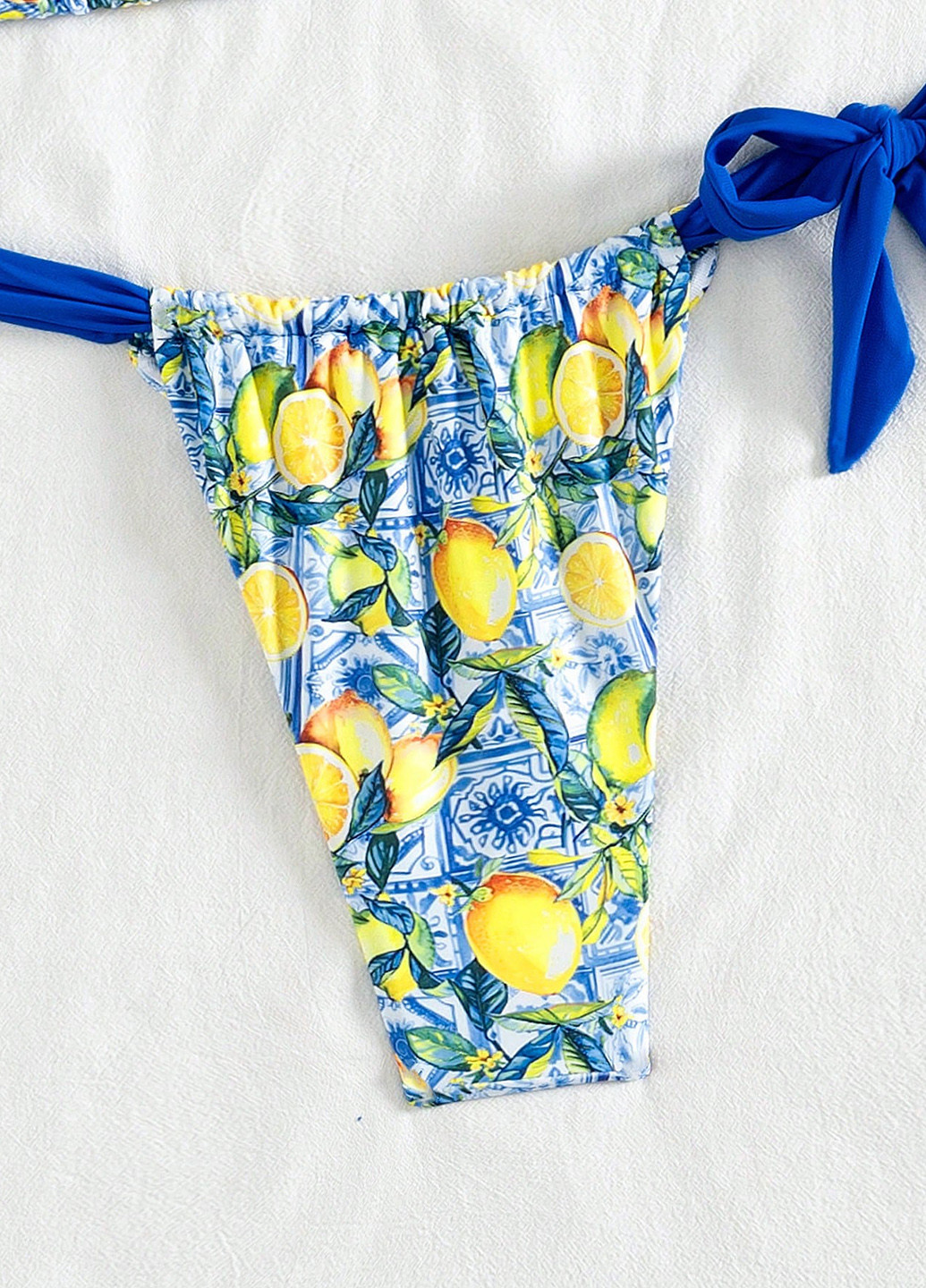 Комбинированный летний купальник (лиф, трусики) бикини, раздельный SHEIN