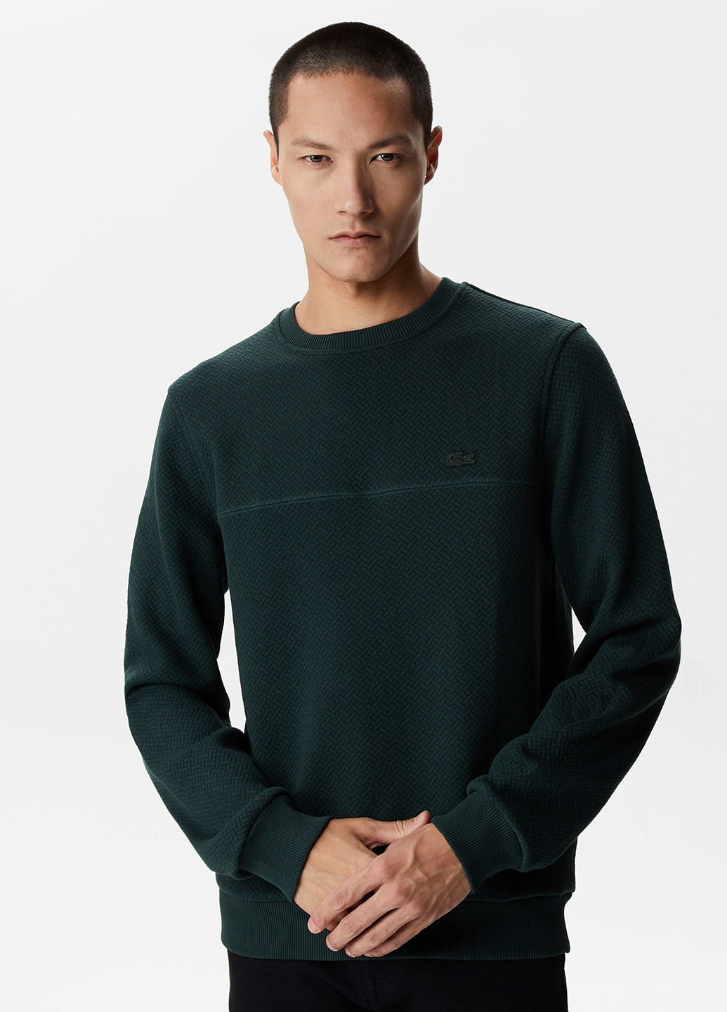 Смарагдовий демісезонний джемпер джемпер Lacoste