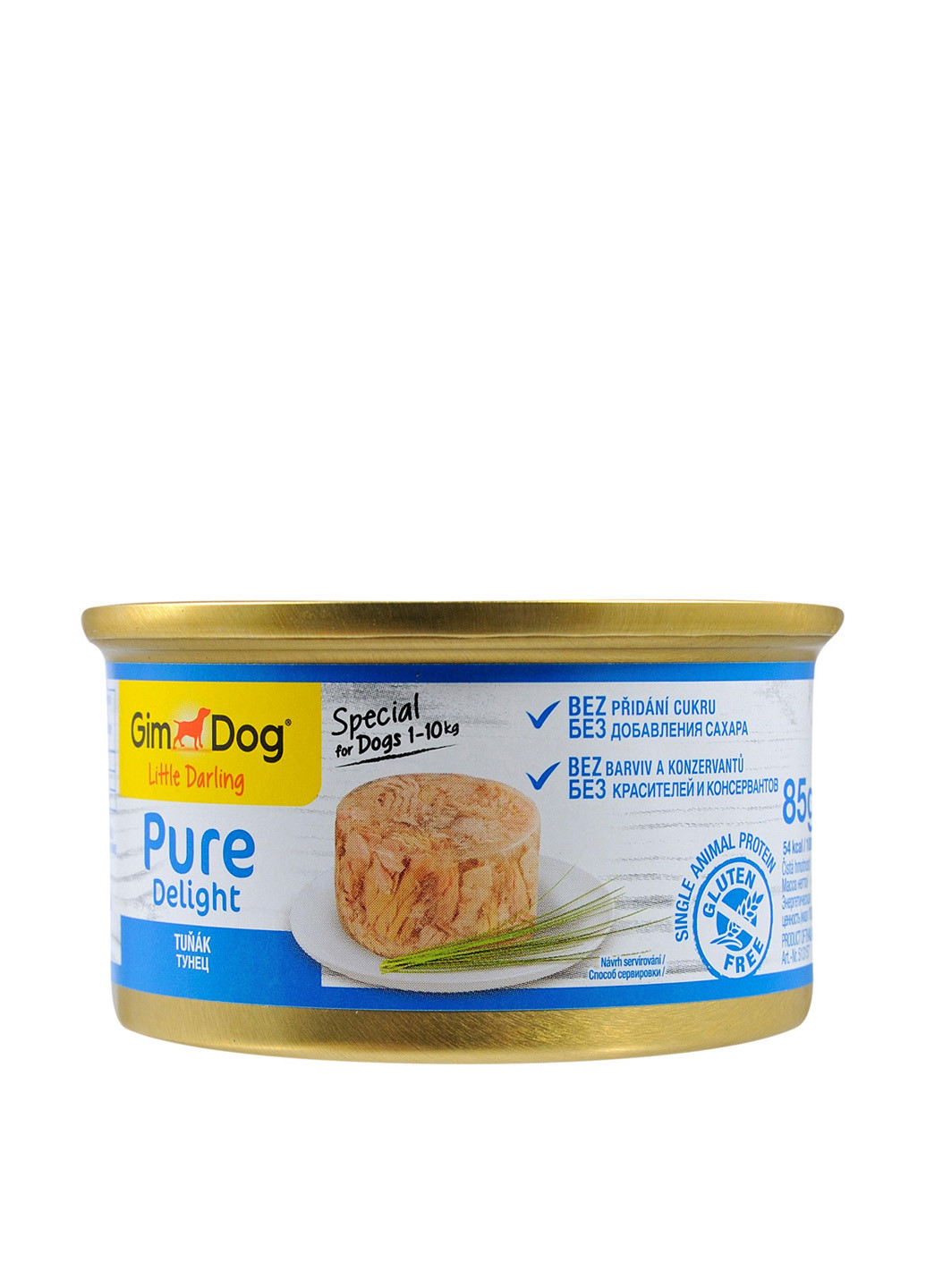 Корм для собак Pure Delight тунец, 85 г Gimborn (268032067)