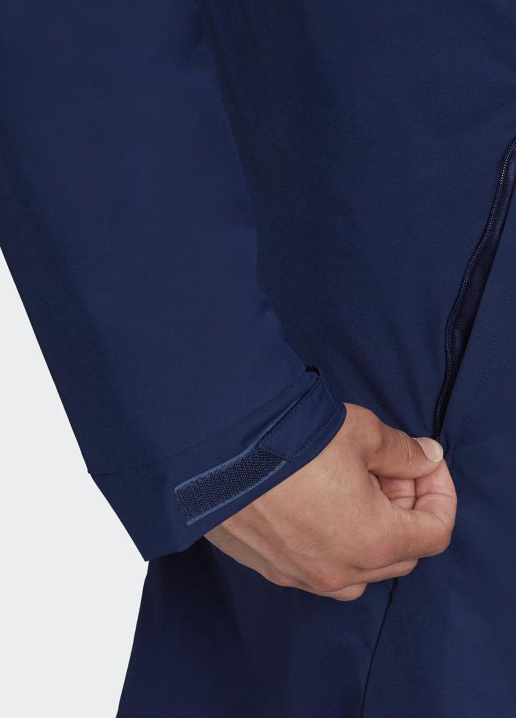 Синяя демисезонная куртка ha6254 adidas CONDIVO 22 STADIUM PERFORMANCE