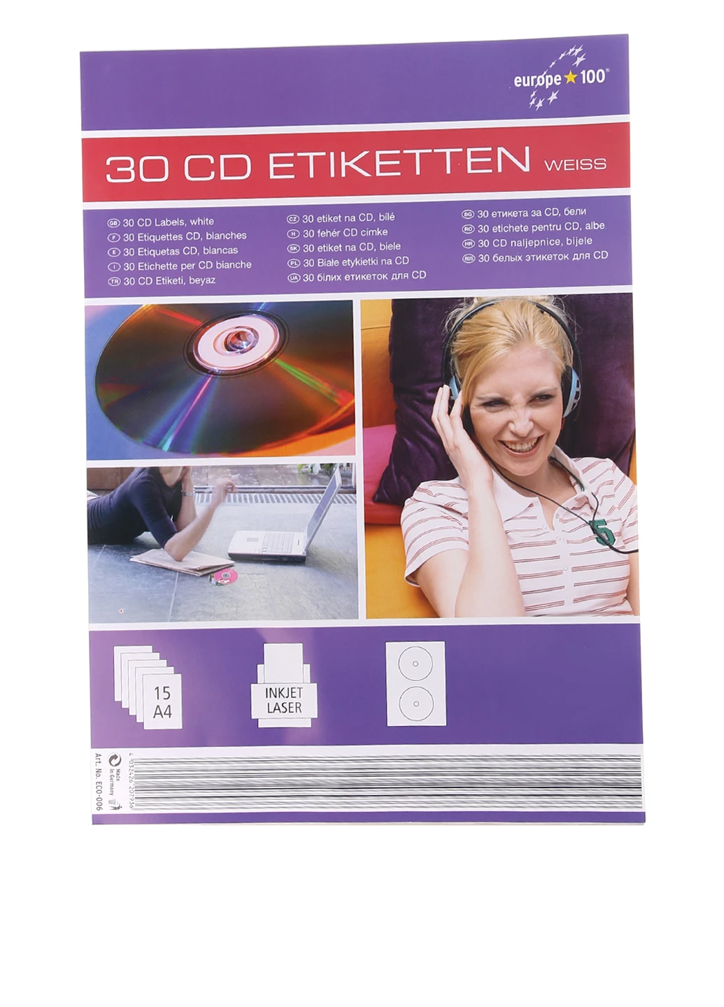 Етикетки для СD Aldi (233899523)