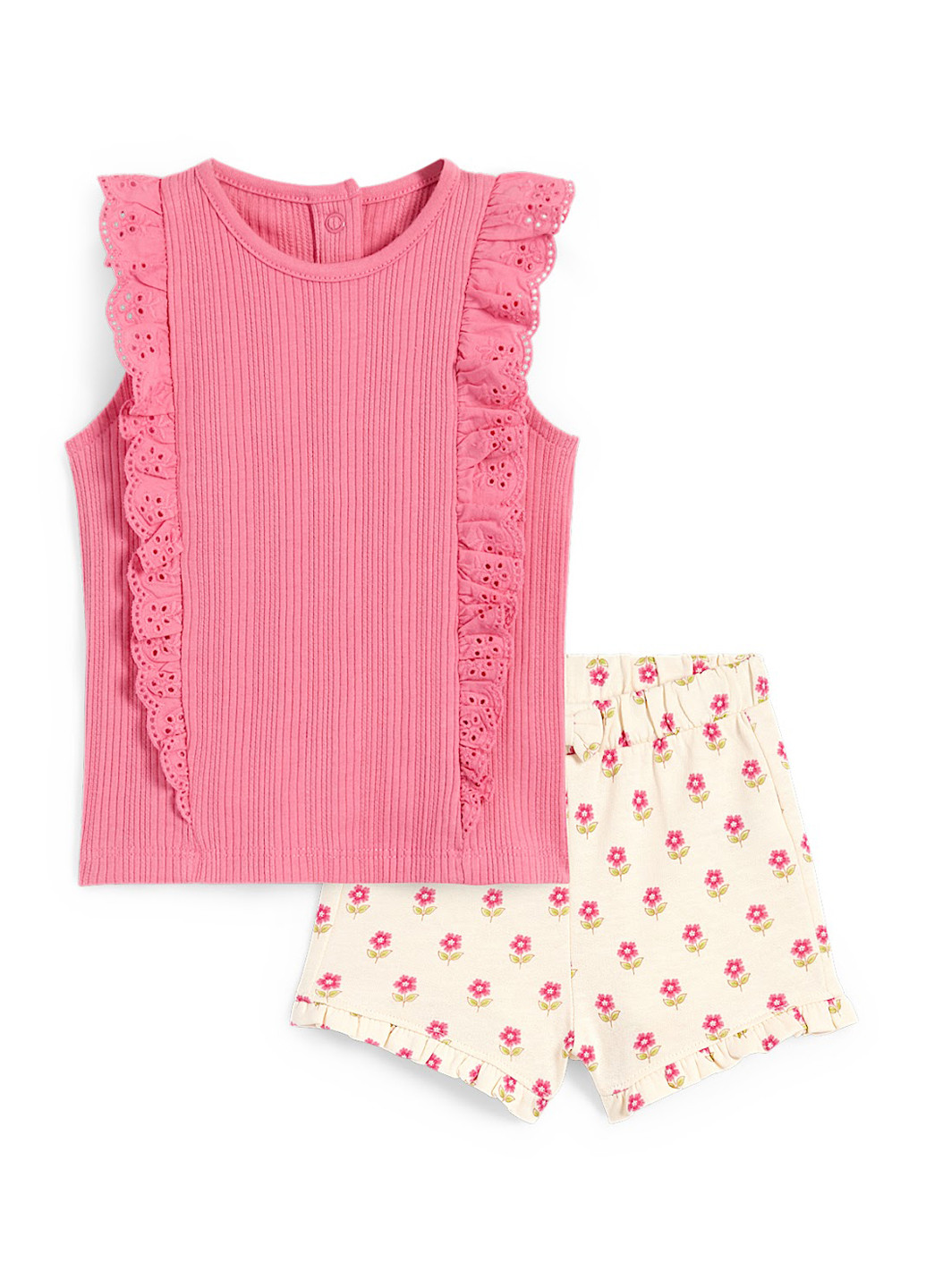 Комбинированный летний комплект (майка, шорты) C&A