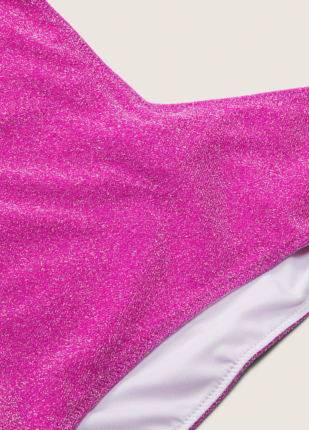 Рожевий літній купальник (ліф, труси) бандо, роздільний Victoria's Secret