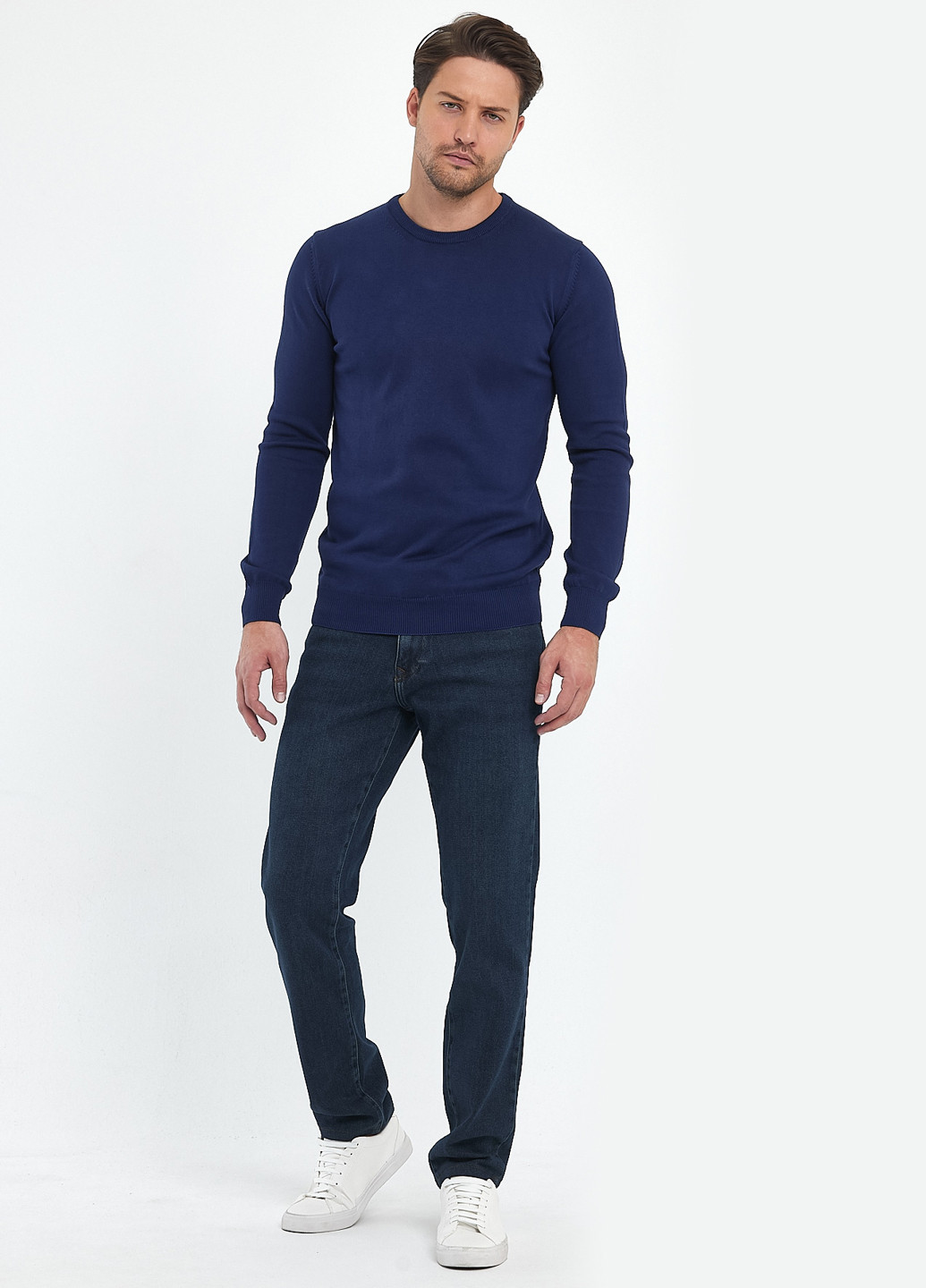 Индиго демисезонный свитер джемпер Trend Collection