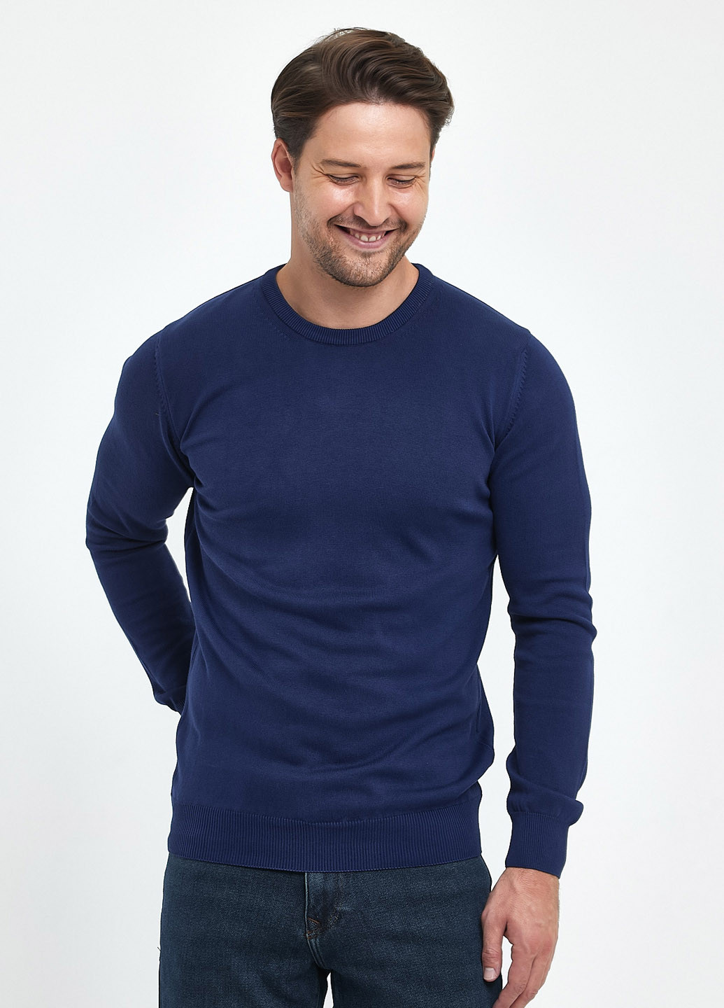 Индиго демисезонный свитер джемпер Trend Collection