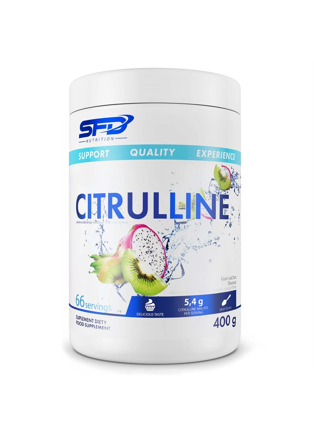 Л-Цитруллин Citrulline 400 г Strawberry SFD Nutrition (255363398)