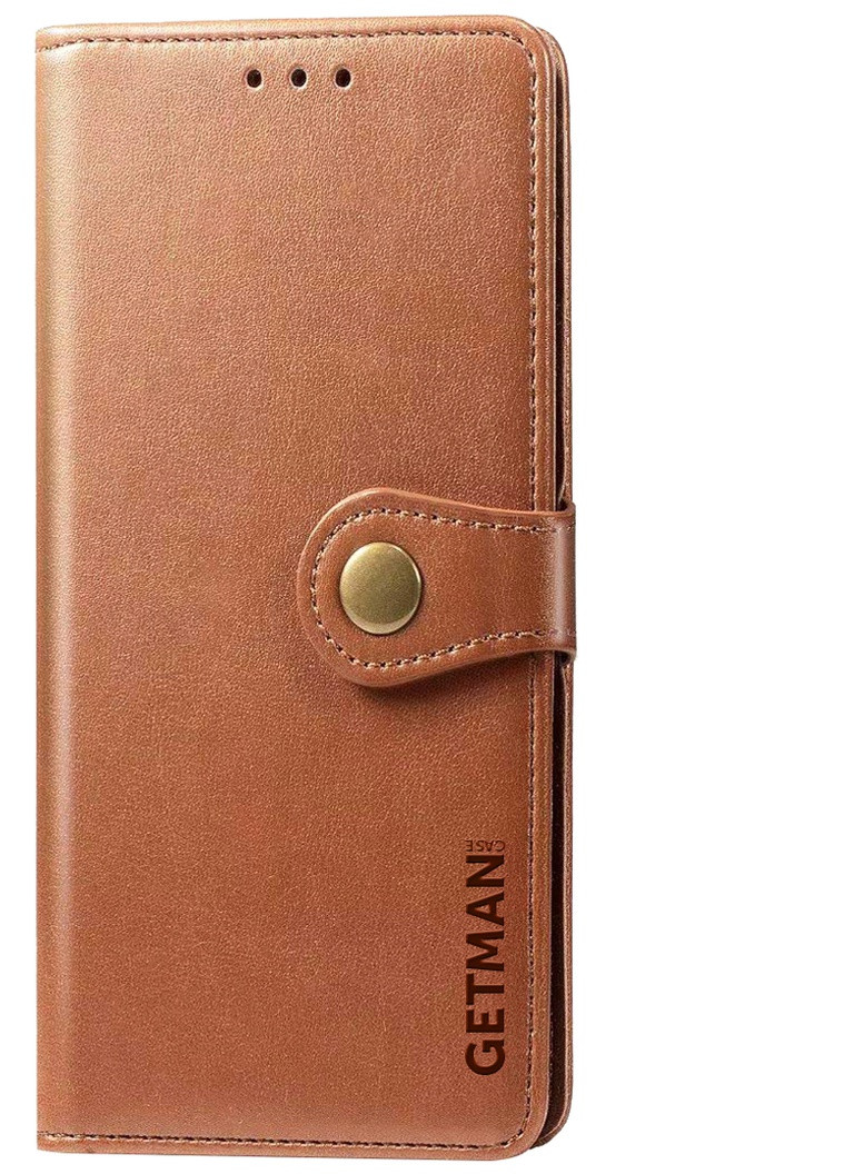 Шкіряний чохол книжка Gallant (PU) для Samsung Galaxy A41 Коричневий (is_00000035718_2) Getman (238478800)