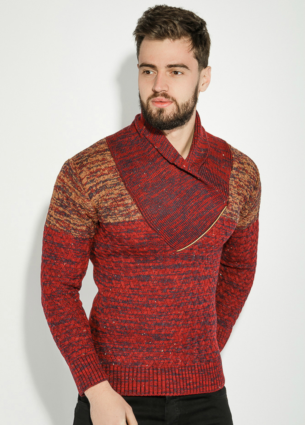 Теракотовий демісезонний светр пуловер Apex Triko