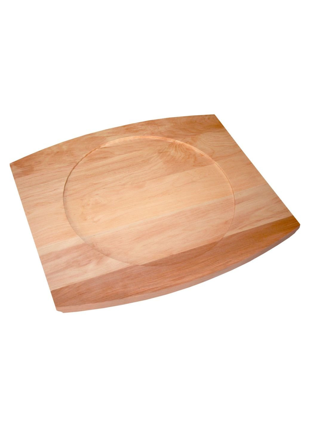 Дошка сервірувальна з виїмкою Eco MZ-424958 36х41 см Mazhura (253621248)