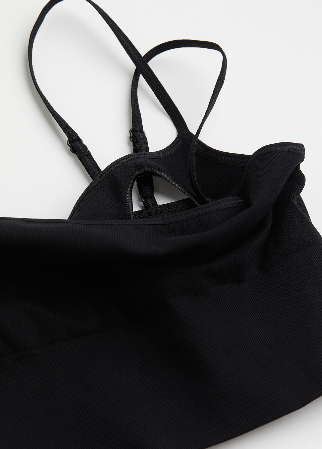 Чорний бюстгальтер для годуючих H&M без кісточок поліамід