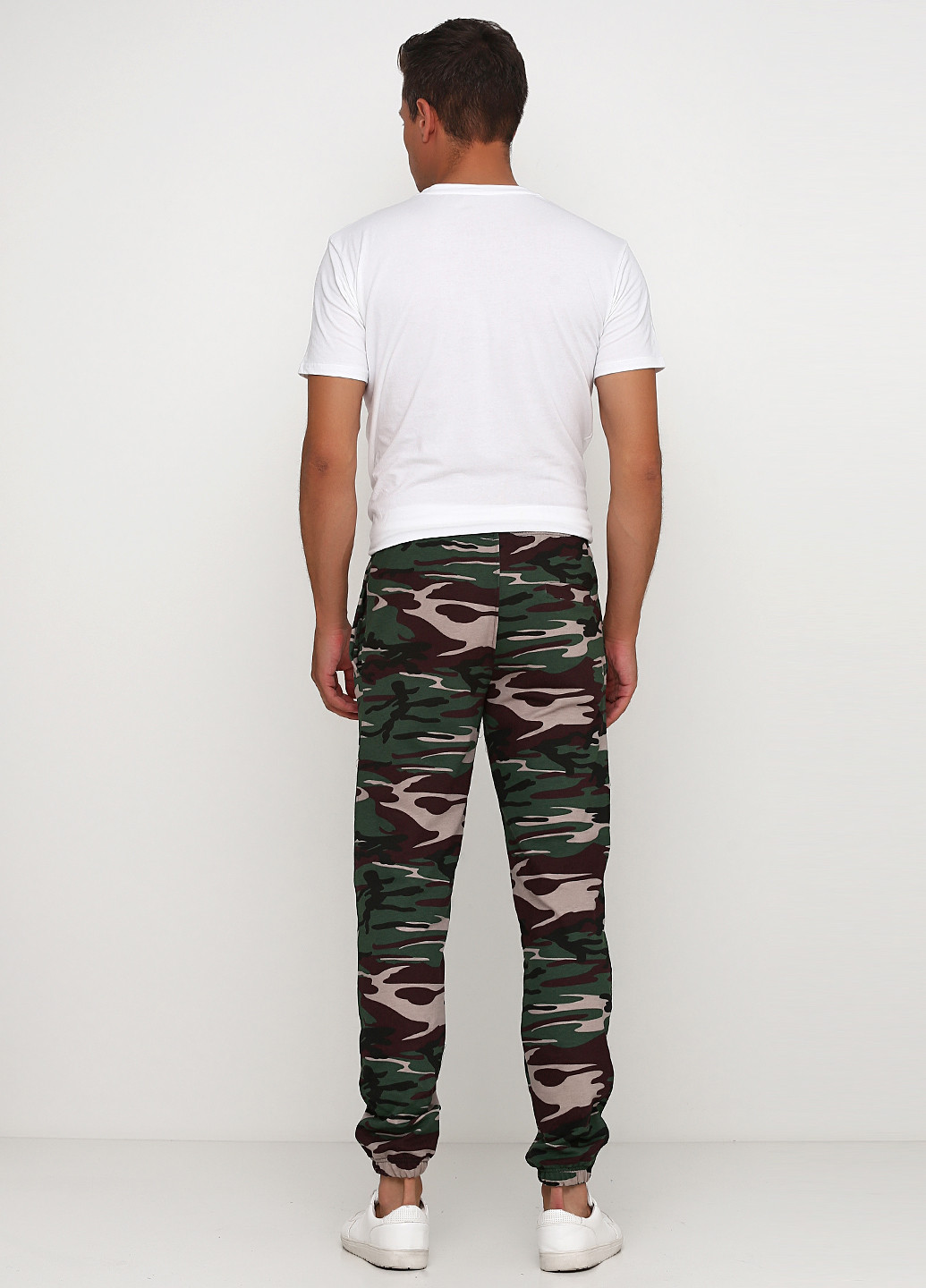 Зеленые кэжуал демисезонные джоггеры брюки Shik