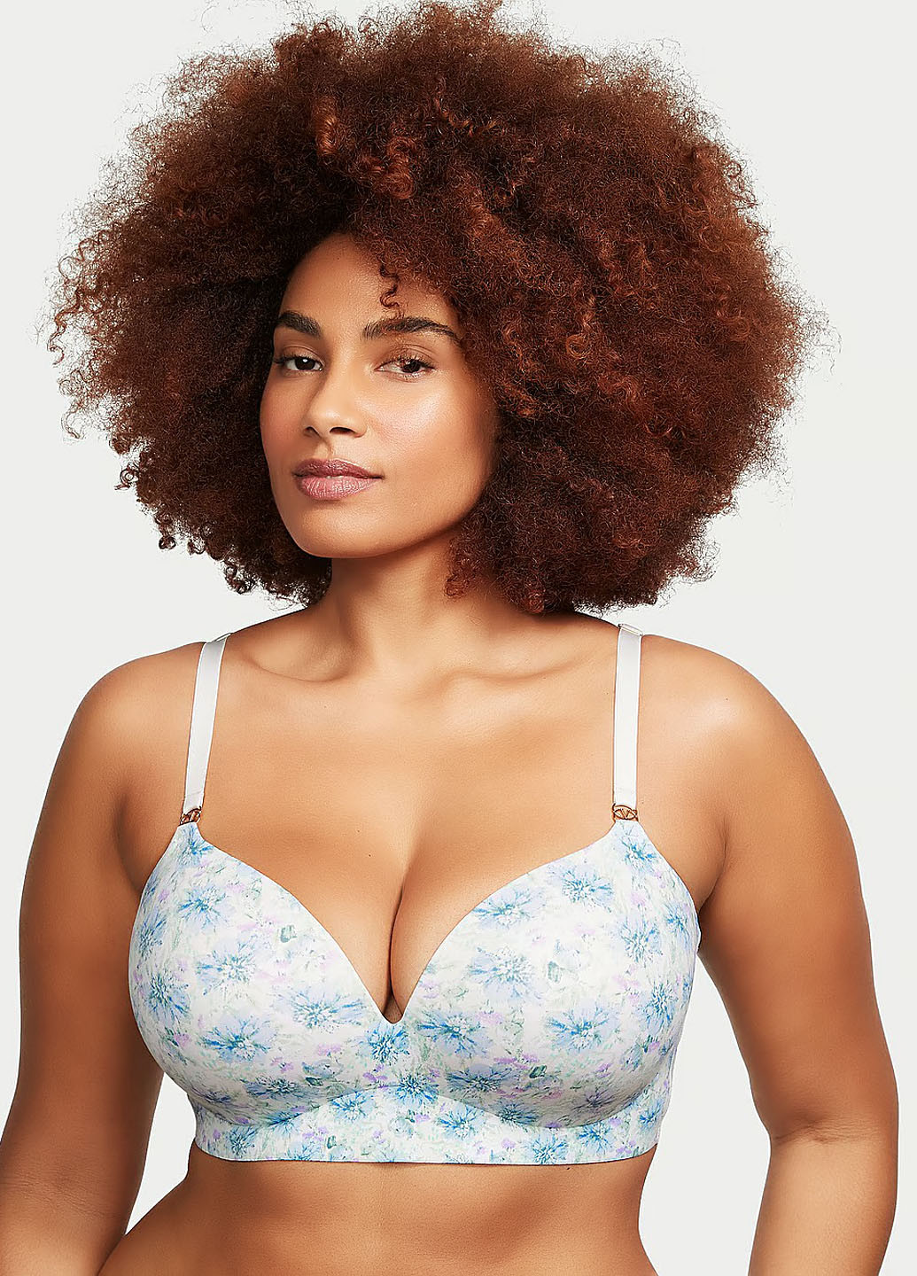 Білий демісезонний комплект (бюстгальтер, трусики) Victoria's Secret