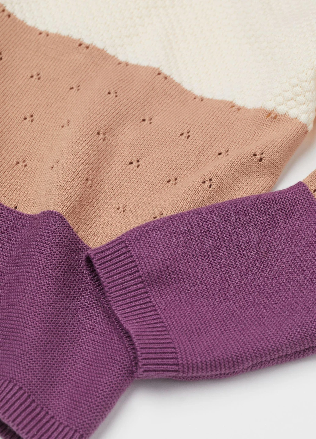 Комбинированный джемпер демісезон,кольоровий в смужку, H&M