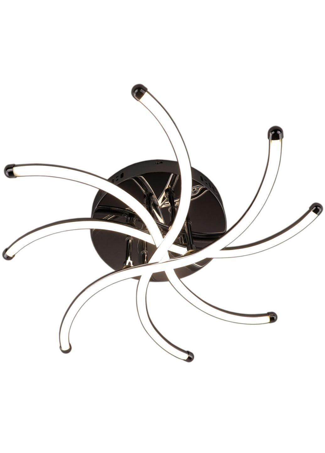 Люстра потолочная LED с пультом A6244/4-ch Хром 13х52х52 см. Sunnysky (253629287)