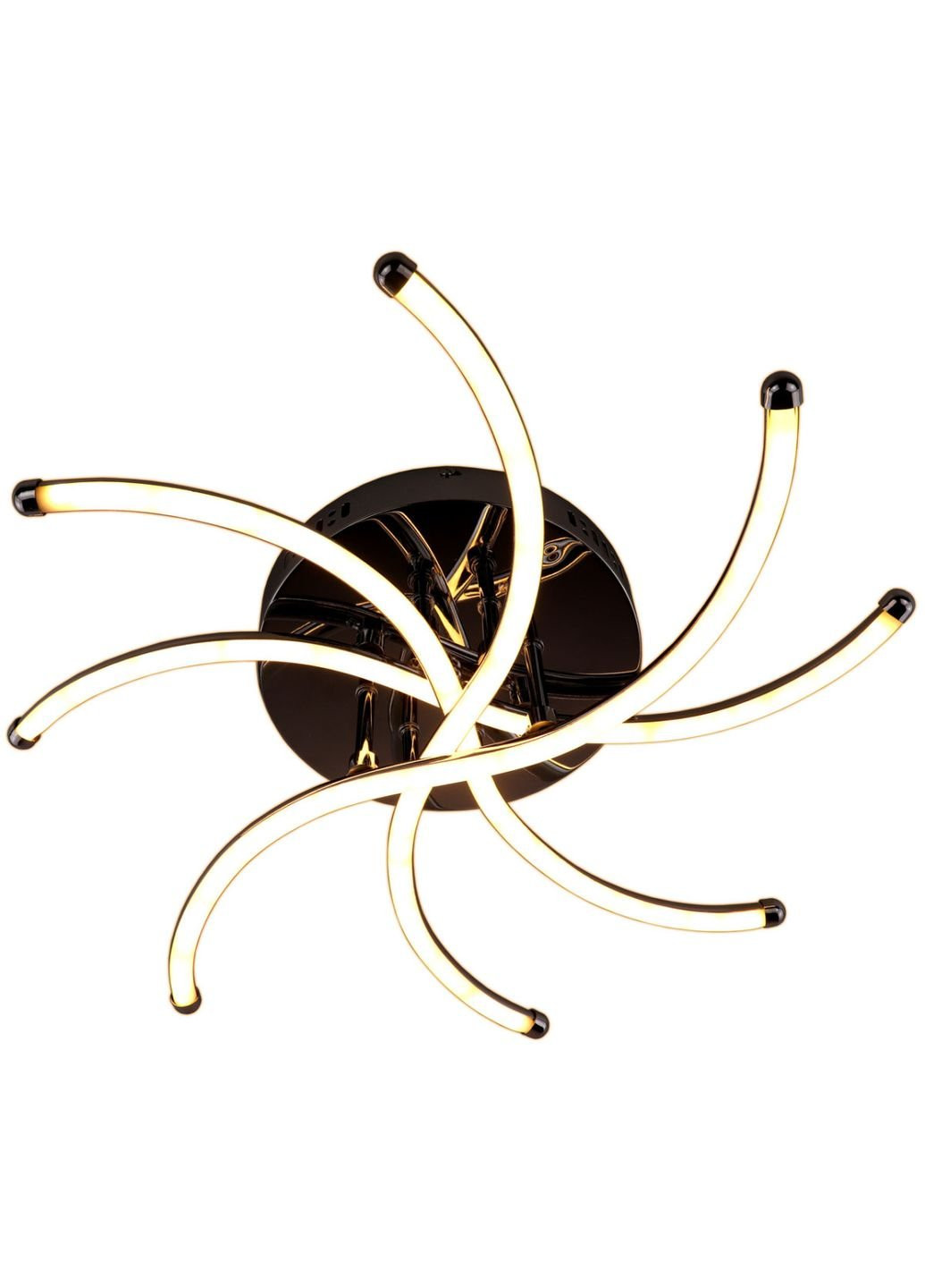 Люстра потолочная LED с пультом A6244/4-ch Хром 13х52х52 см. Sunnysky (253629287)