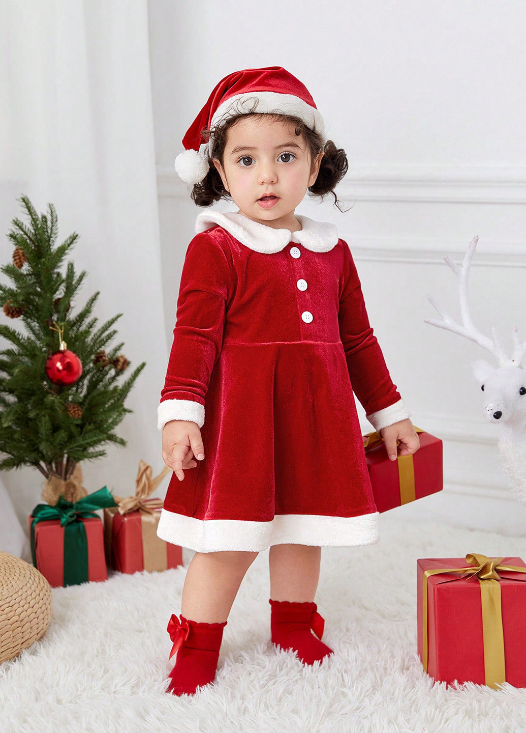 Маскарадний костюм (сукня, шапка) SHEIN (331536196)