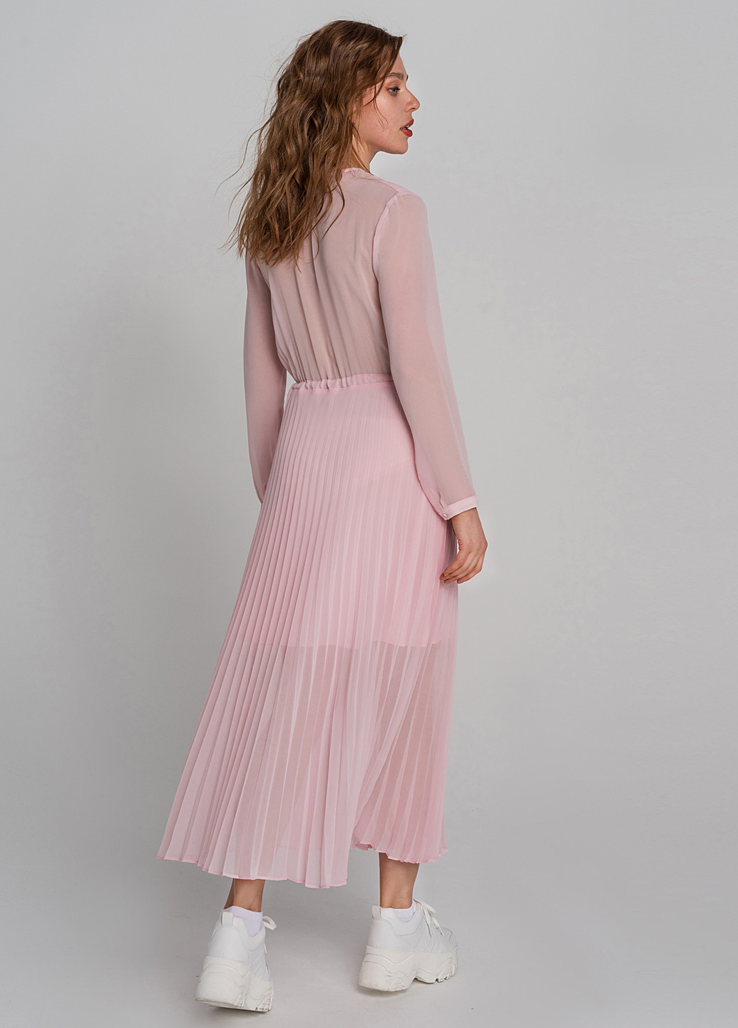 Світло-рожева кежуал плаття, сукня на запах befree