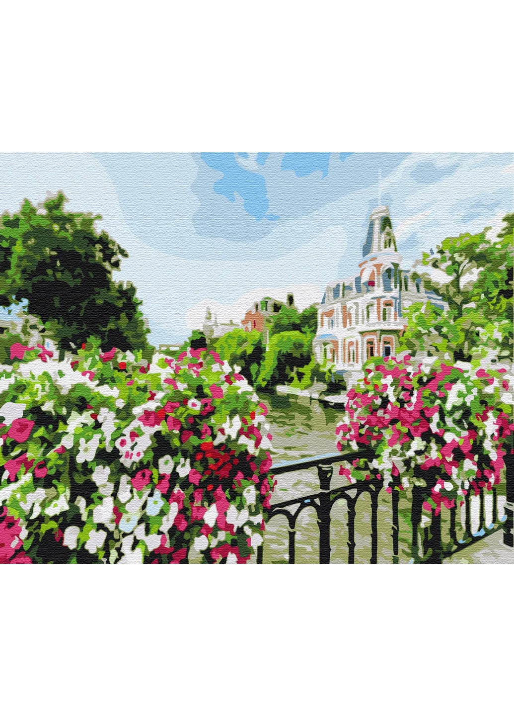 Картина по номерам "Город Амстердам" 40х50 см Brushme (219025078)
