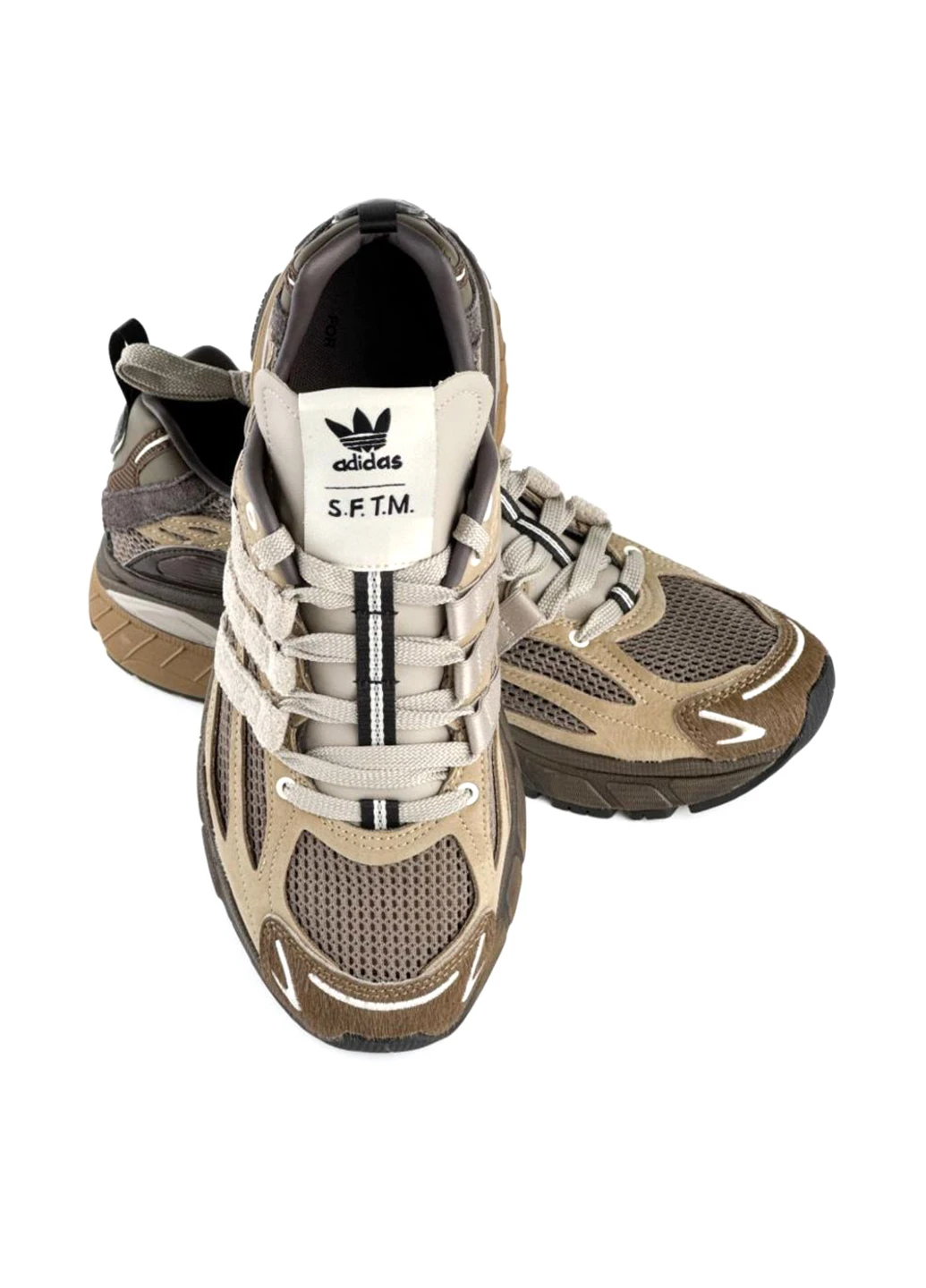Коричневые демисезонные кроссовки jr8044 adidas x Song for the Mute Adistar Cushion