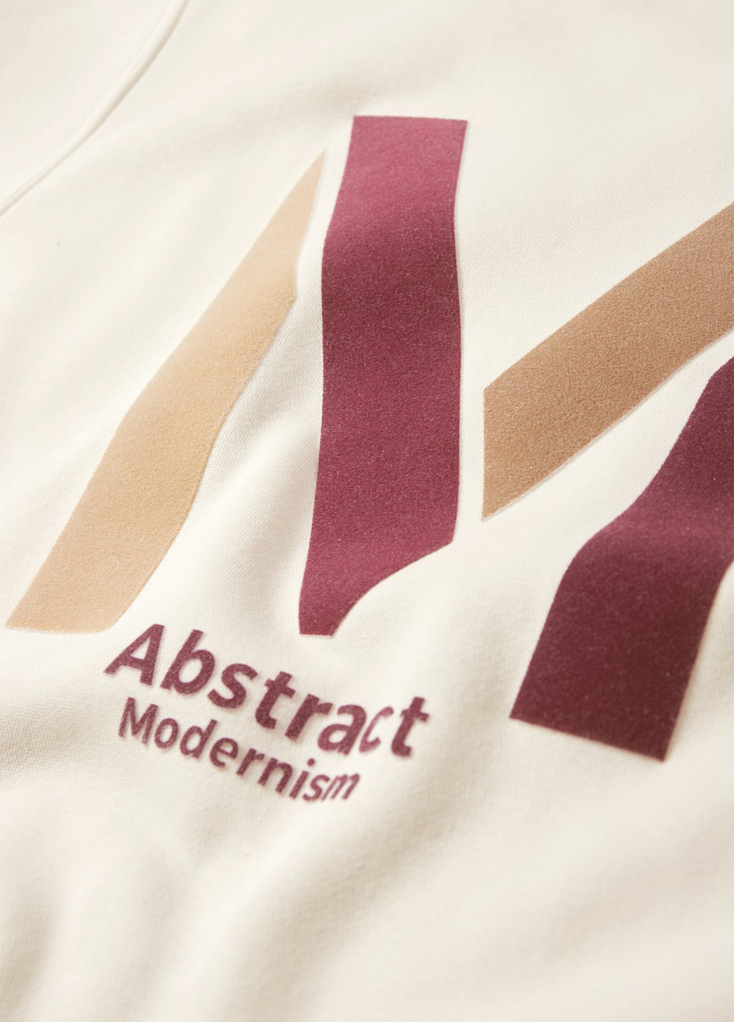 Молочный свитшот C&A надпись без декора (362208050)