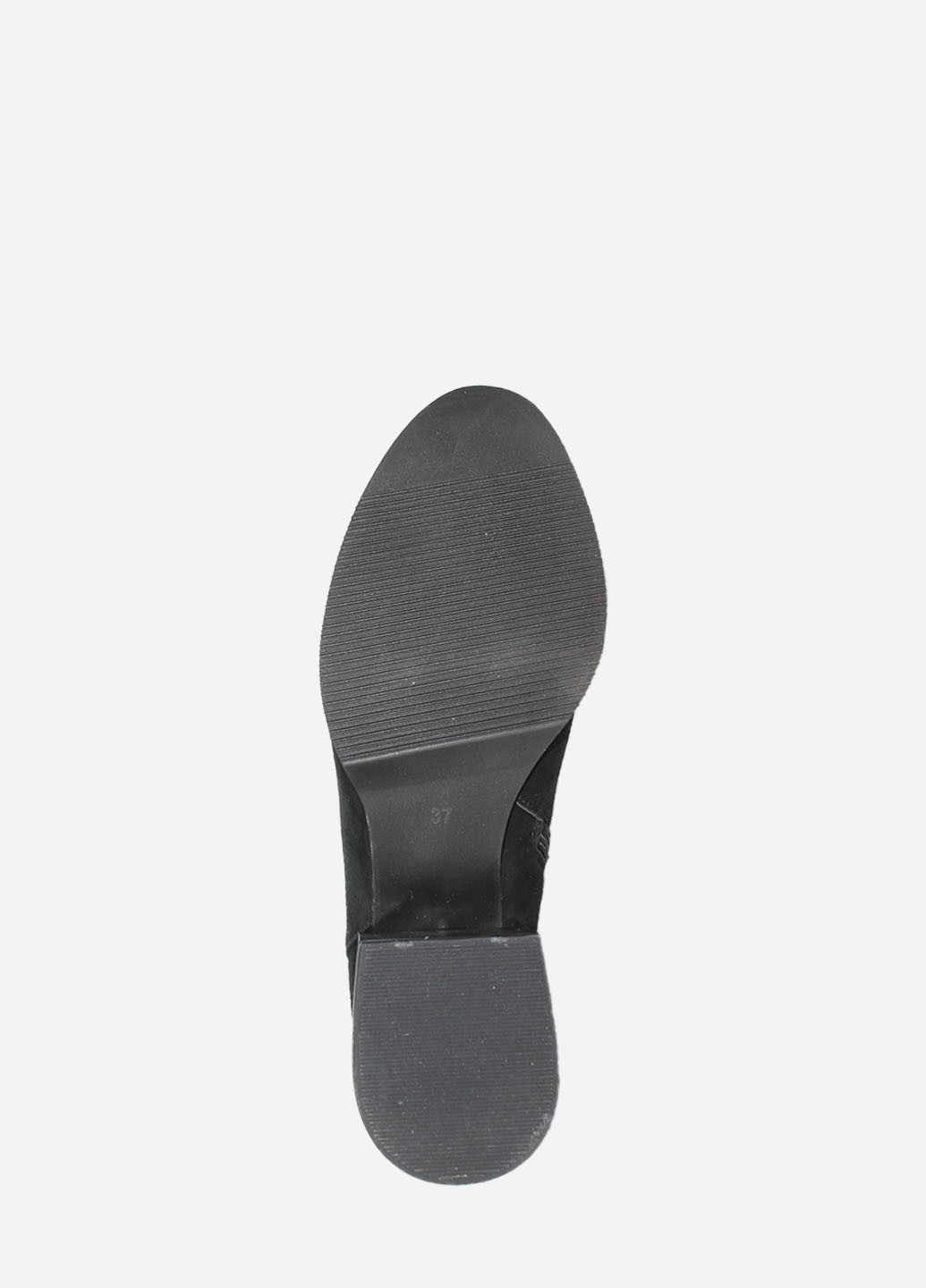 Осенние ботинки re2436-3004-11 черный El passo из натуральной замши